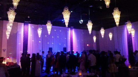 Students spend time having fun at Winter Formal.