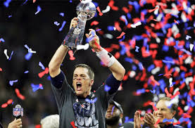 Tom Brady and the Lombardi Trophy