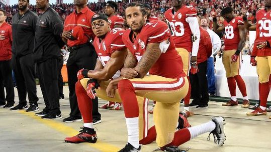 NFL Players Take a Knee