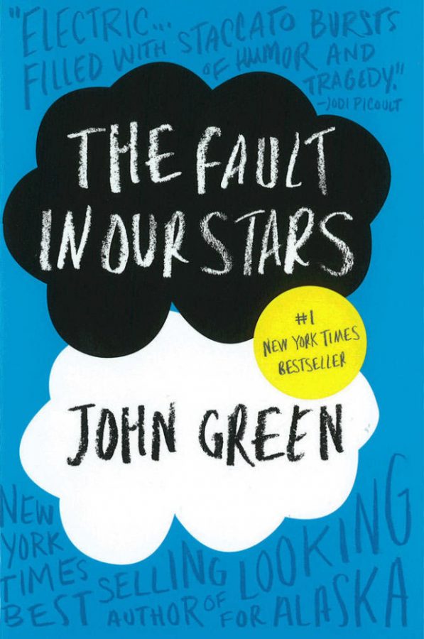 Fault in our stars by John Green book cover