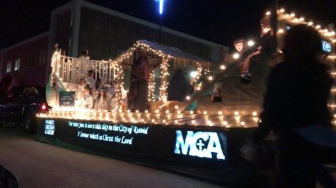 MCA's Nativity float