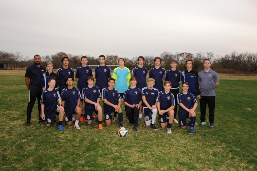 The+Varsity+boys+soccer+team+ends+their+season+down+in+Austin+at+the+State+Area+Finals.+