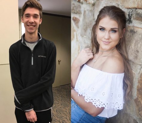 These seniors, Seth French and Sophie Temple, are featured in this week's Senior Spotlight
