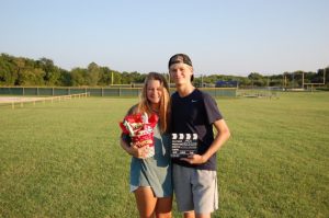 Sophomore Hayden Faulkner asked Emma Demagged one afternoon before going to the movies. 