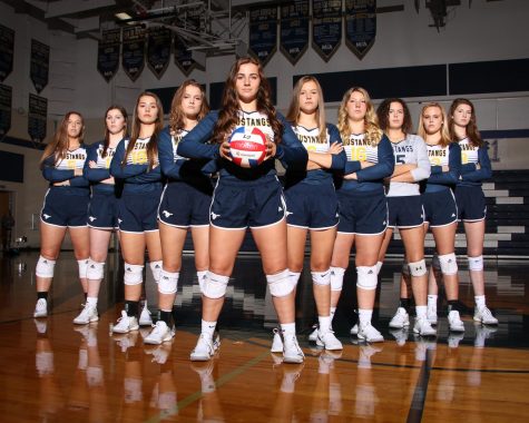 Varsity volleyball is ready for playoffs.