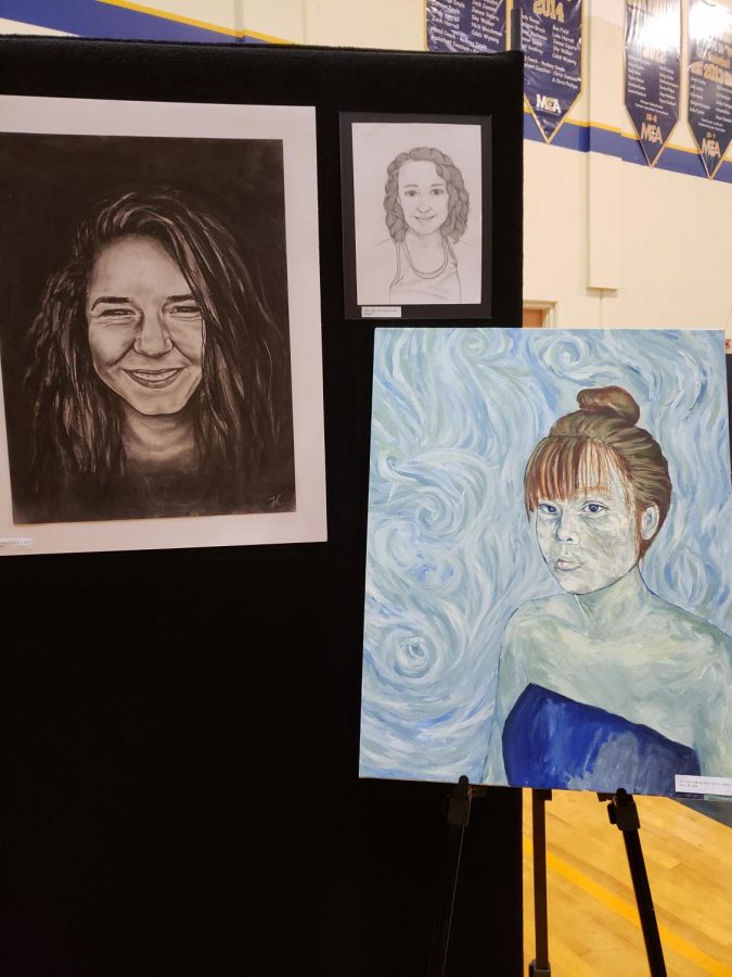 Artwork done by left to right. Joy Chang (top left), Bekah Gross (top right), Joy Chang
(bottom right)