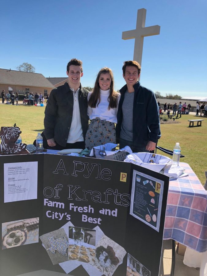 Pyle of Krafts was just one of the successful booths at econ fair. They demonstrated that a wide arrangement of goods will always be a success.