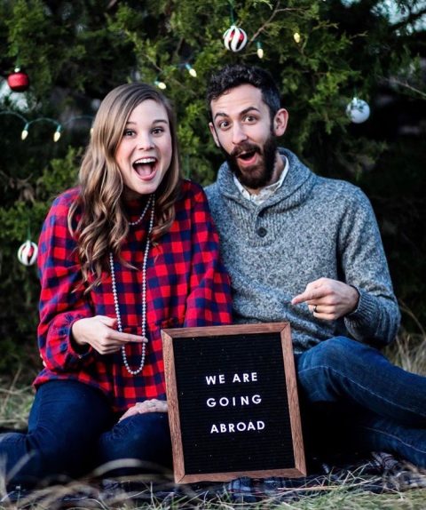 Mr. and Mrs. Key announcing that they are leaving the country.