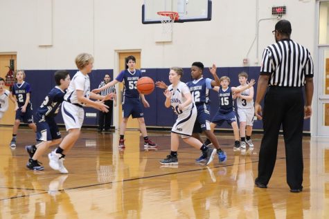Boys D2 game against Lucas Christian.