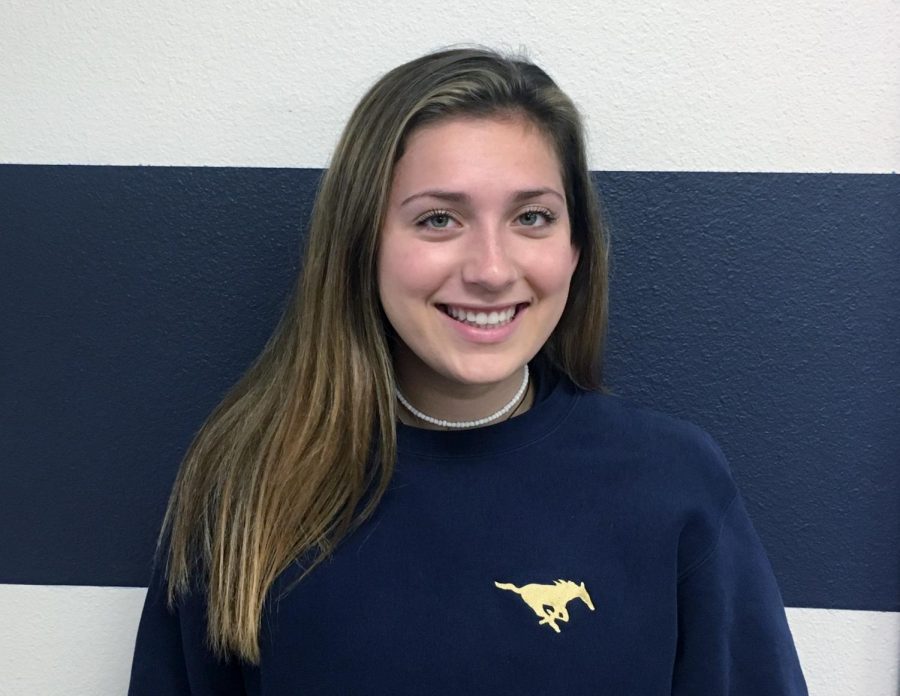 Junior Sarah Suastegui transferred to MCA from Allen High School in January. 