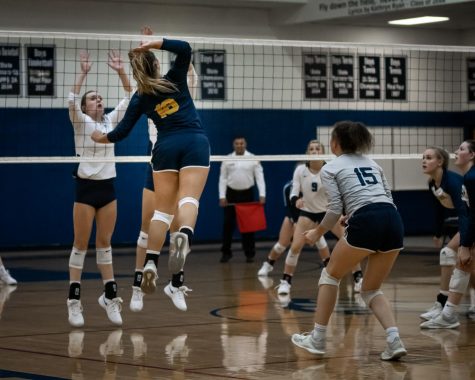 Lady Mustangs at Prince of Peace