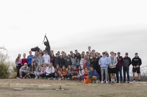 The last group picture taken of the Class of 2020 during senior retreat earlier this year.