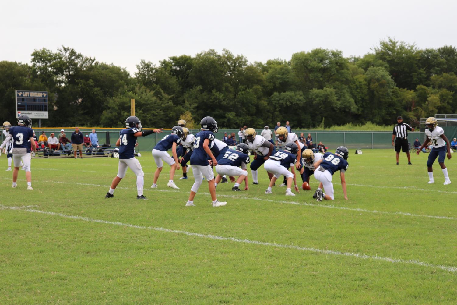 Middle School Football Beats Coram Deo – The Mane Edition