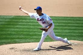 Jared Hughes pitching for the Mets. (courtesy)