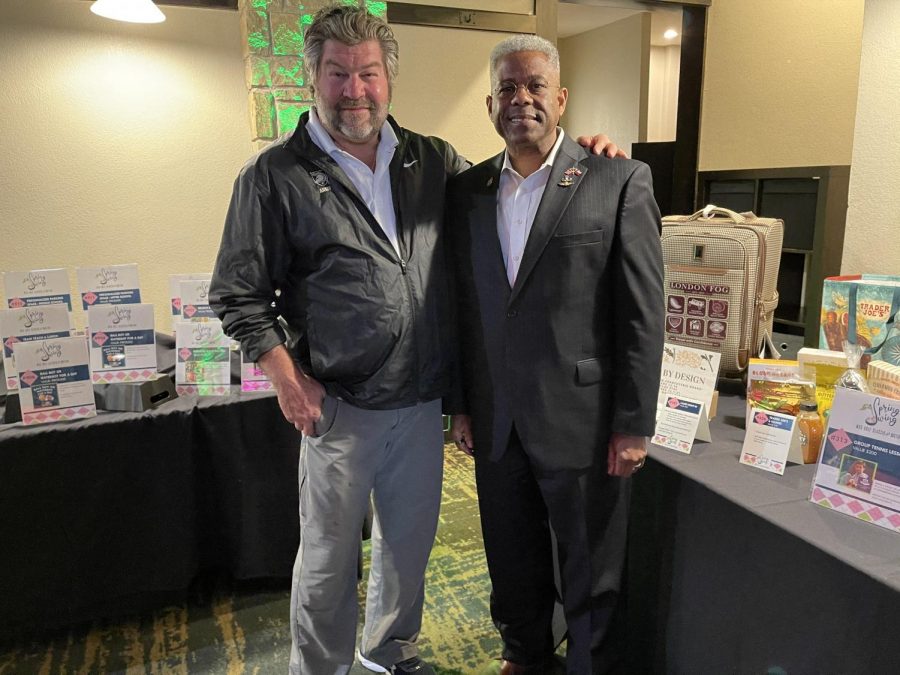 Allen West and MCA founder, Lee Brock, pose for a picture.