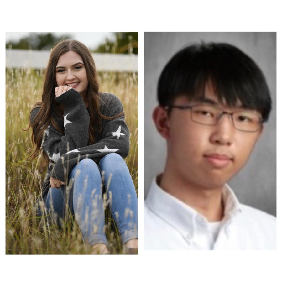 Abigail Dahl and Lawrence Ho.