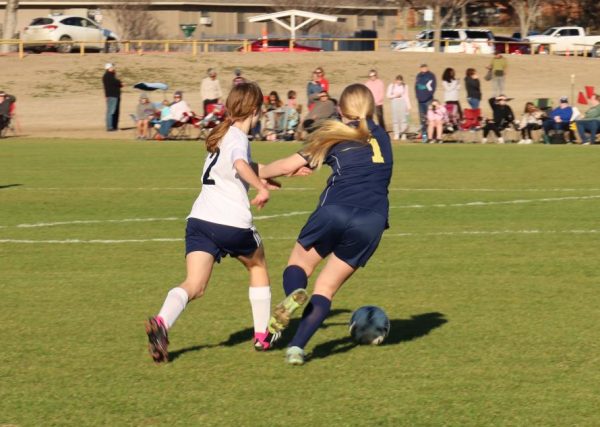 Middle School Girls Soccer Against HSAA