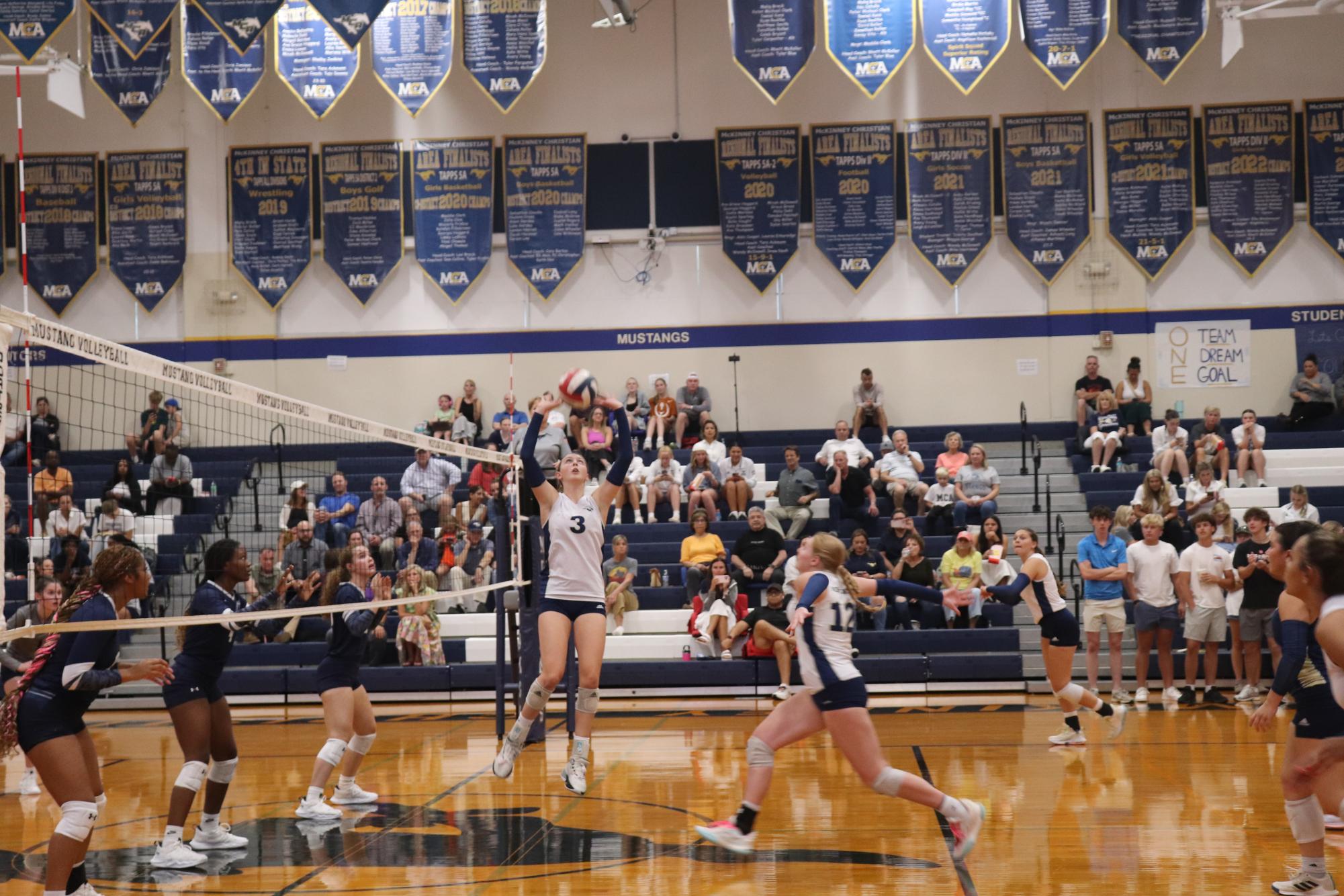 MCA Volleyball Blows Out Paris Volleyball