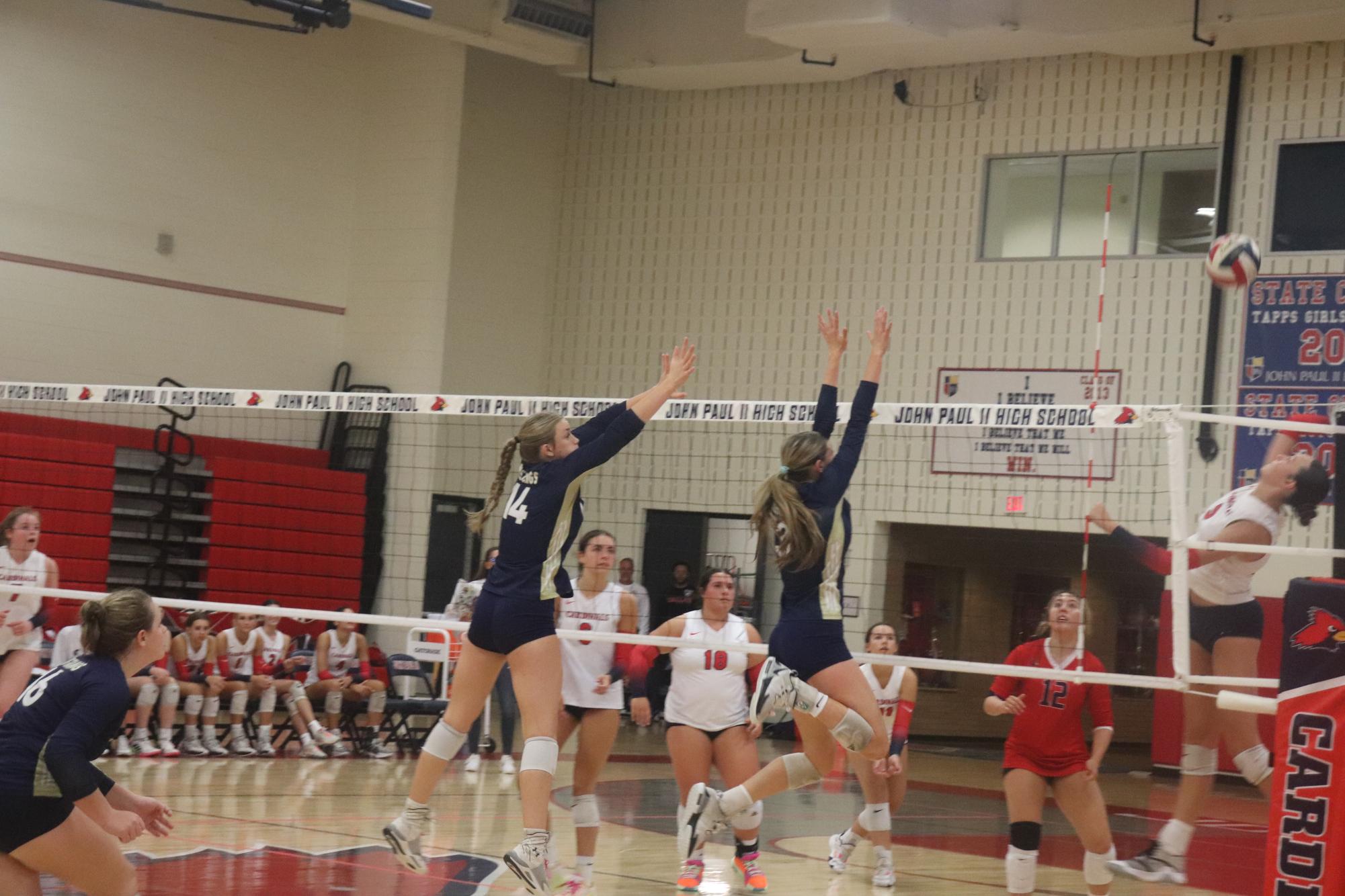 MCA Volleyball Puts Up a Good Fight against JPll