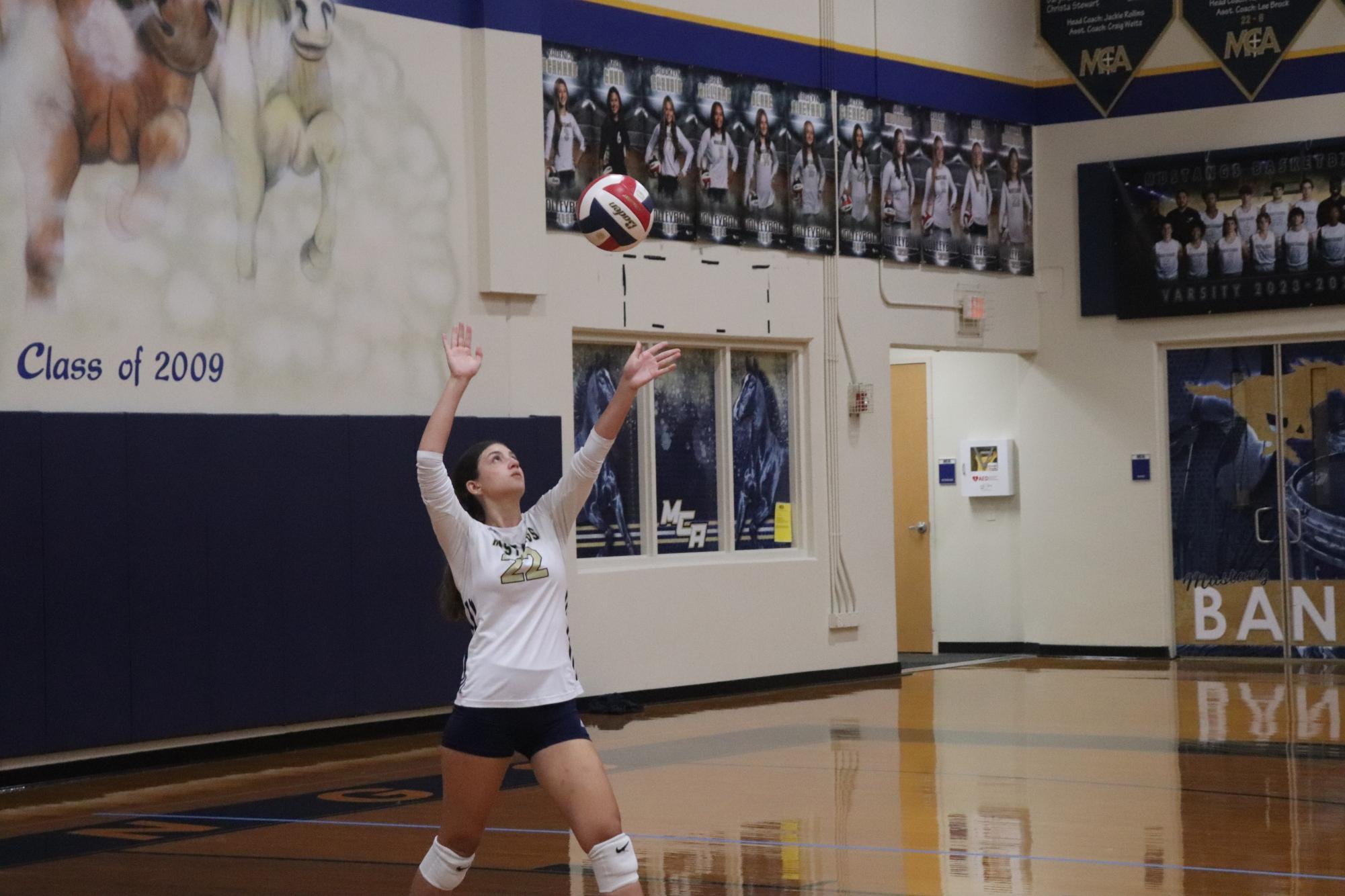 McKinney Christian Academy Volleyball Destroys Quinlan Ford Volleyball