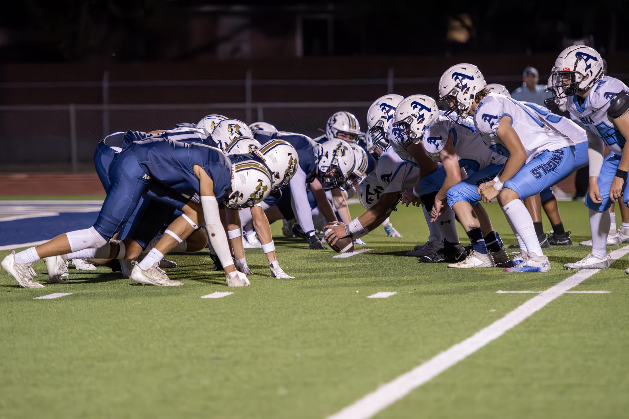 The Mustang Football Team Falls Short To HSAA Angels