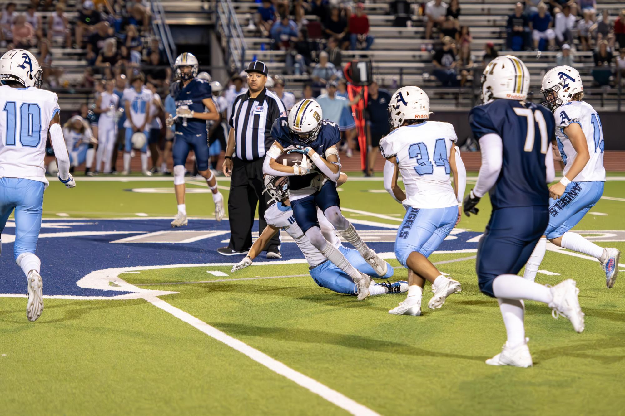 The Mustang Football Team Falls Short To HSAA Angels