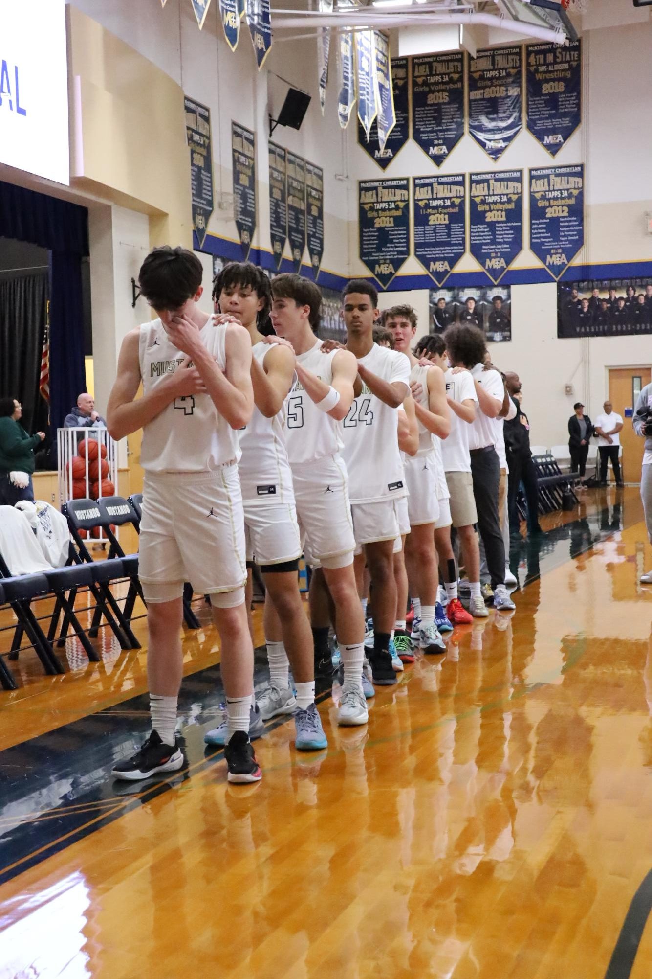 Men's Basketball Dominates at White-Out