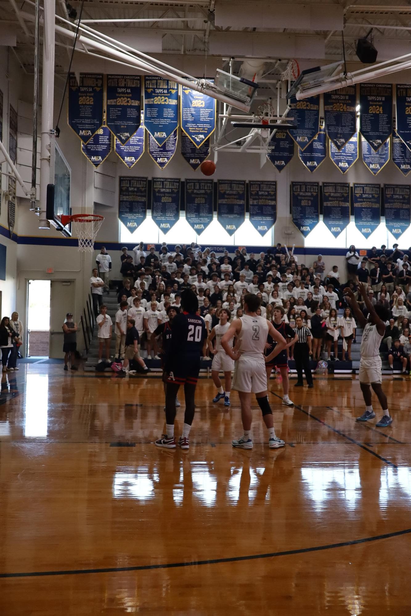 Men's Basketball Dominates at White-Out