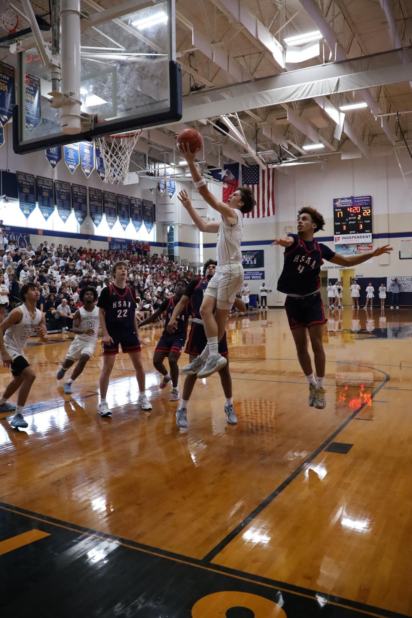 Men's Basketball Dominates at White-Out