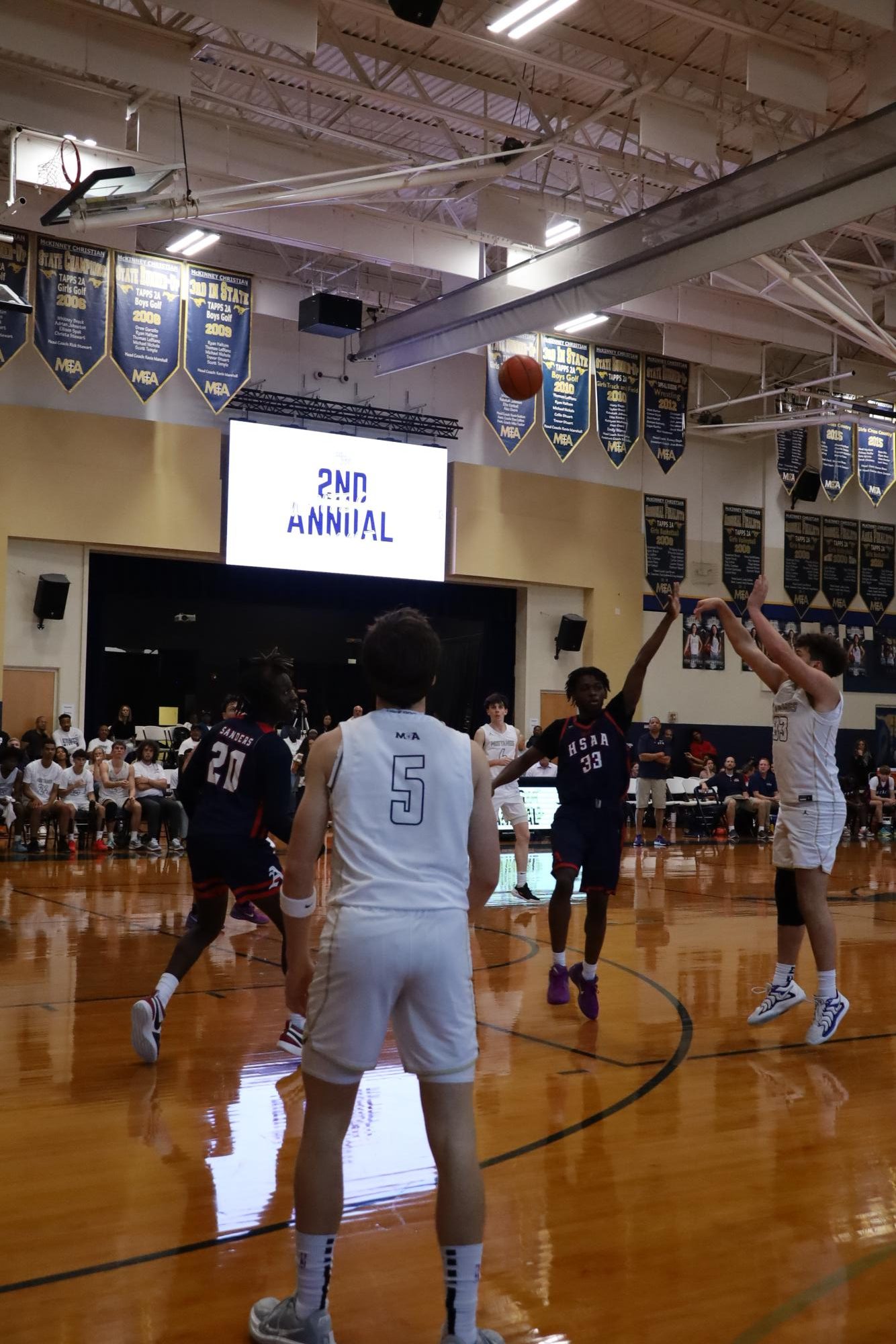 Men's Basketball Dominates at White-Out