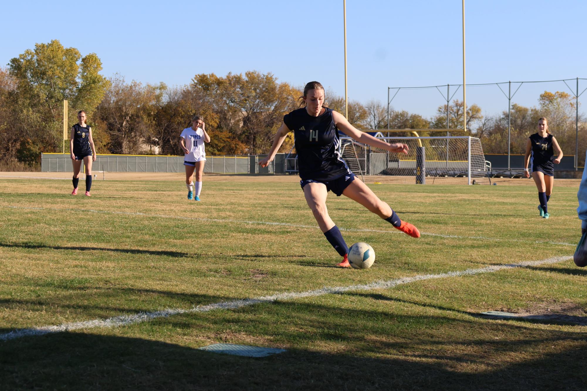 Varsity Girls Soccer Beats Prince of Peace