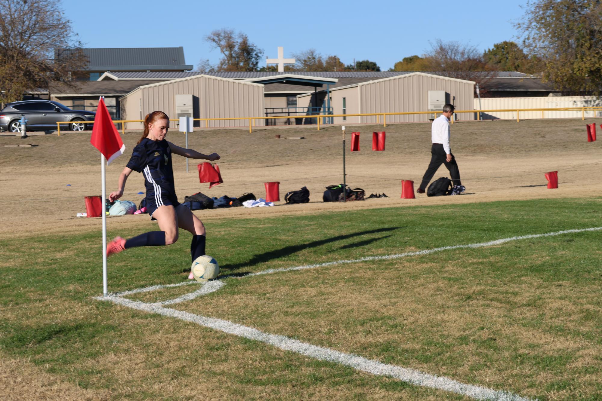 Varsity Girls Soccer Beats Prince of Peace