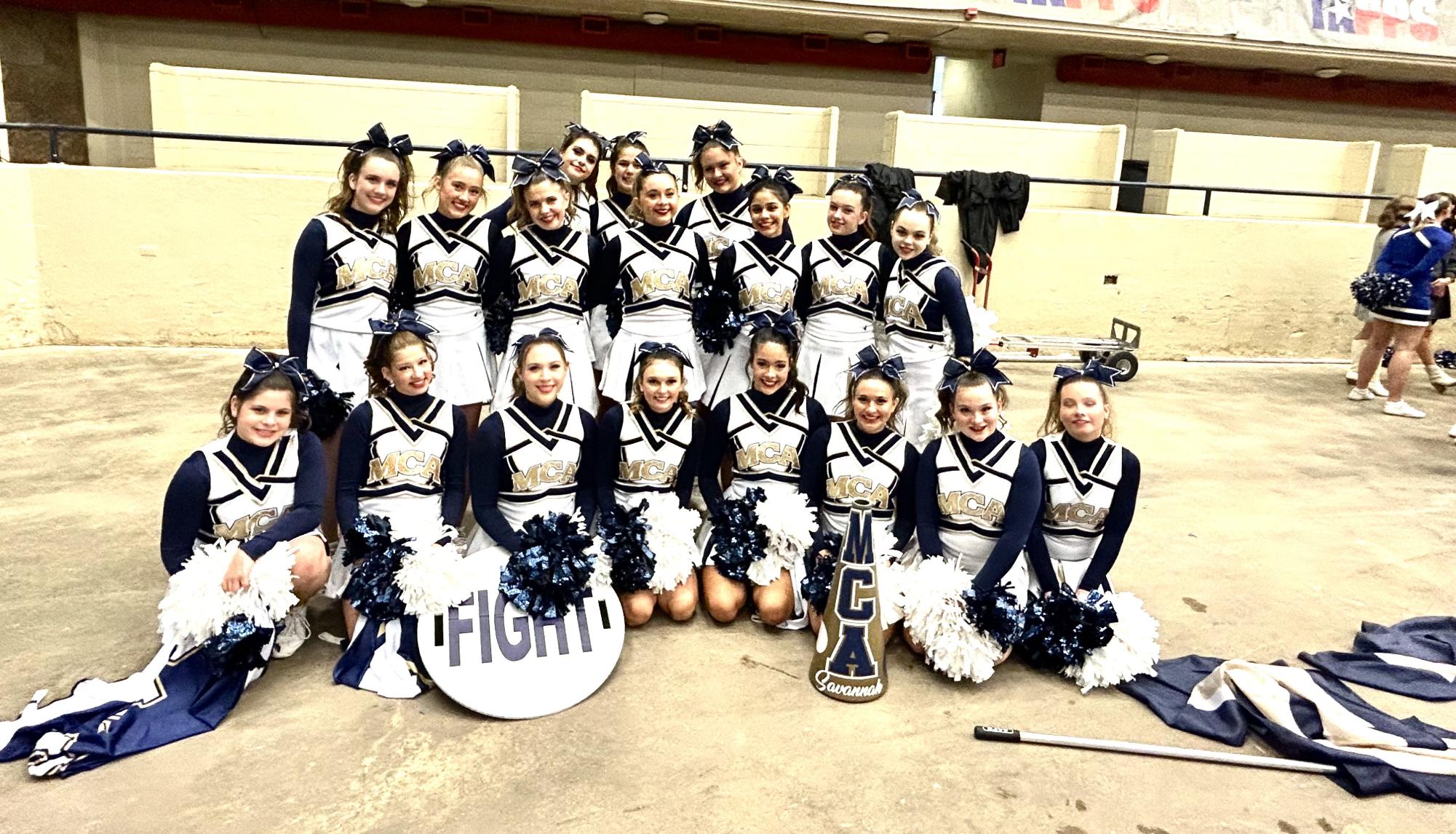 MCA Cheer Heads to Waco for TAPPS