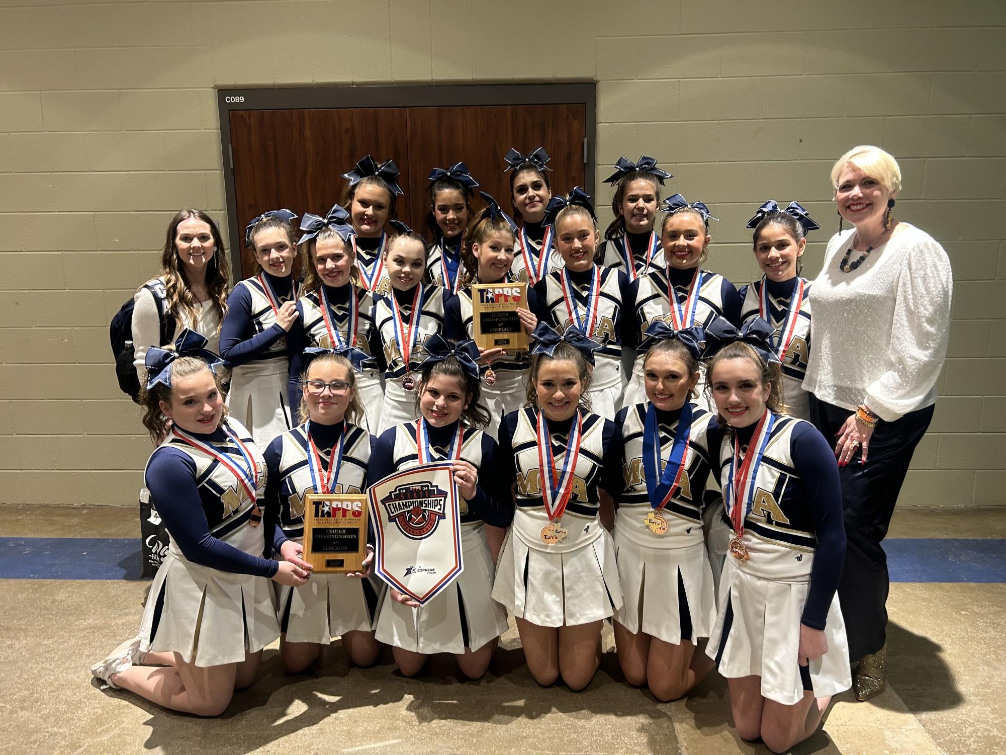 MCA Cheer Heads to Waco for TAPPS