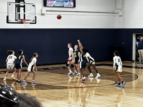 Middle School Girl's Basketball Takes on Prestonwood