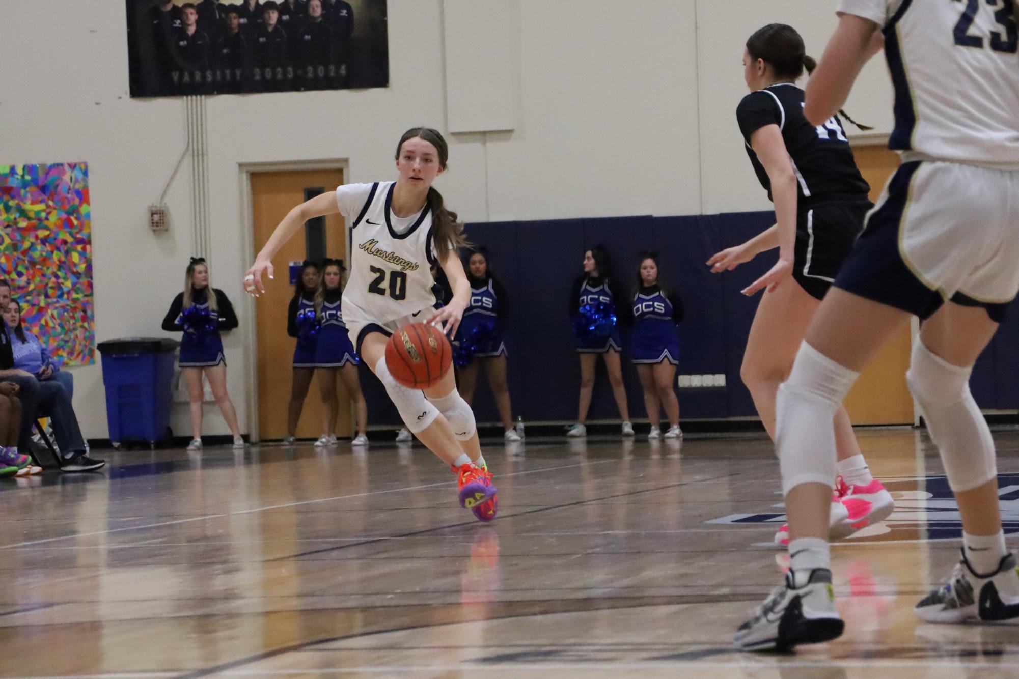 Girls Basketball faces off against Dallas Christian