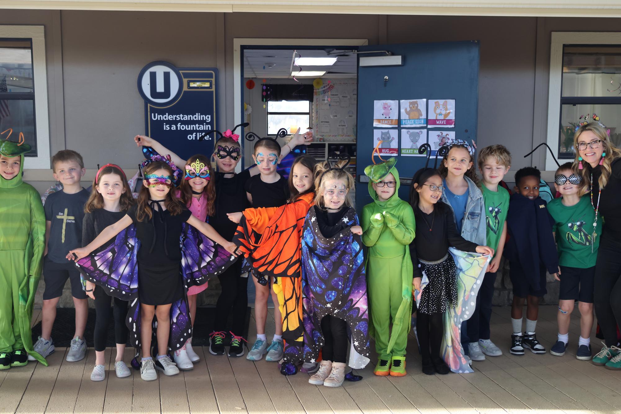 First Graders Celebrate Bug Day