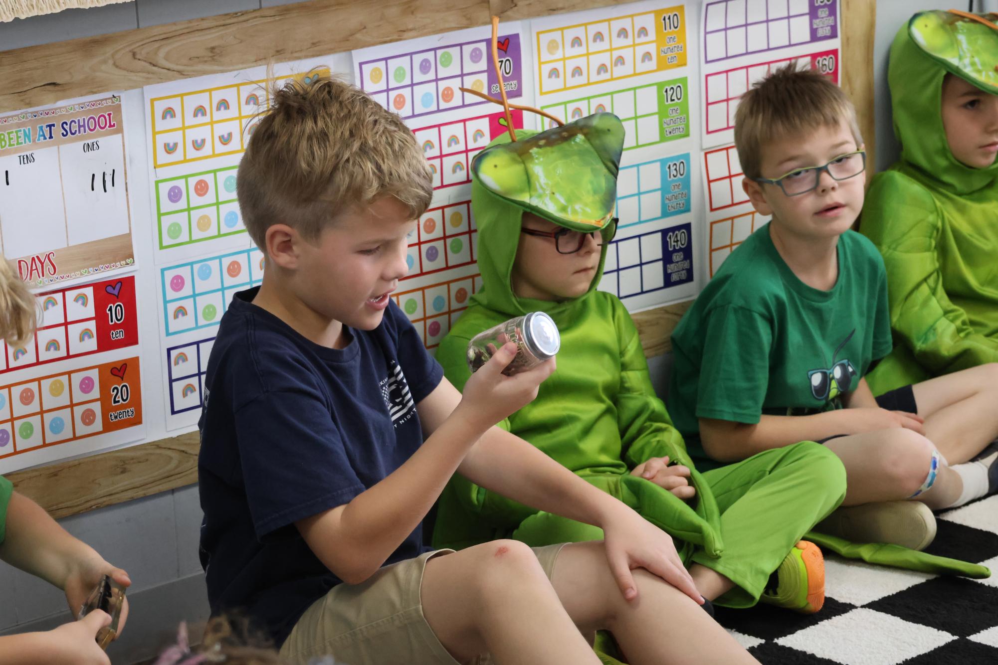 First Graders Celebrate Bug Day
