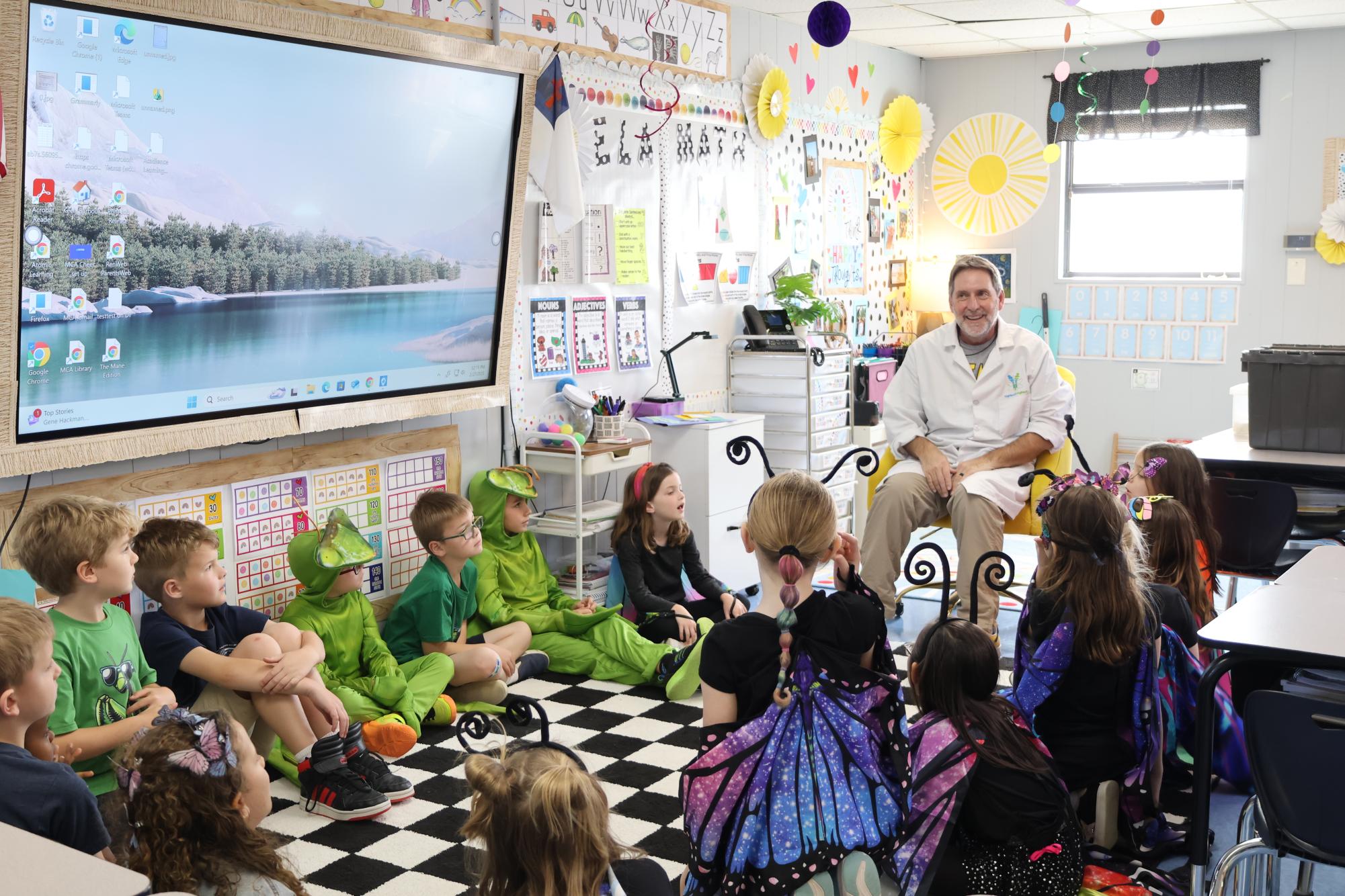 First Graders Celebrate Bug Day