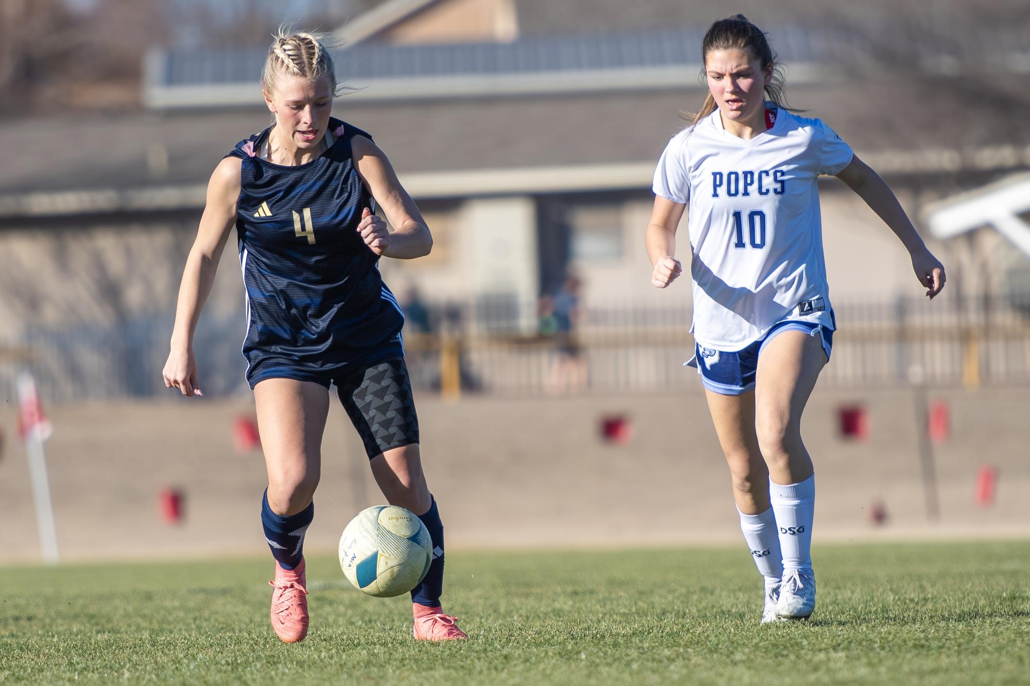 The Varsity Girls Soccer Team Advances to State