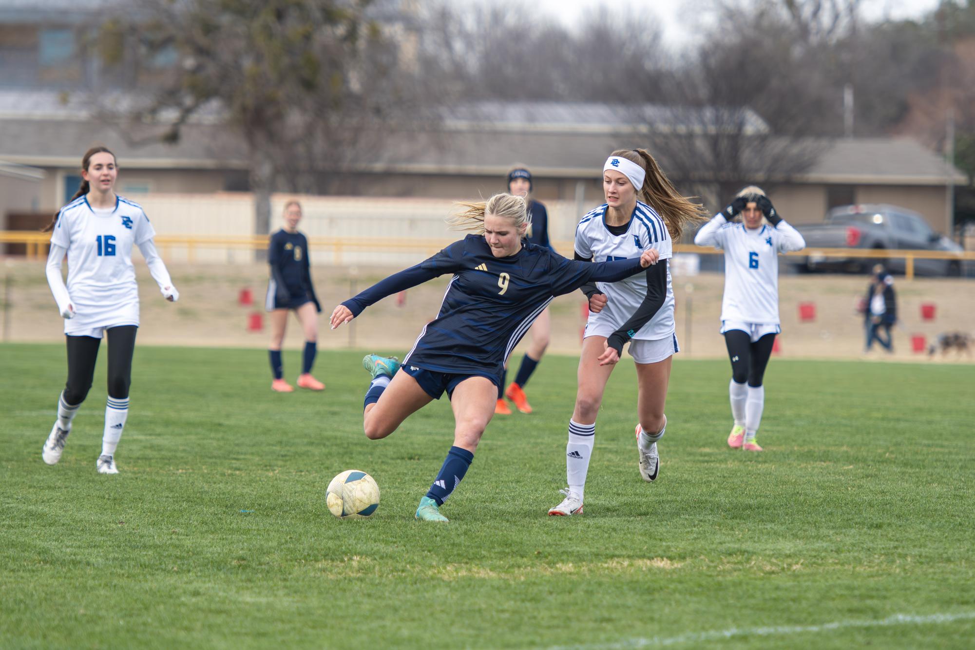 Varsity Girls Soccer Beats Dallas Christian