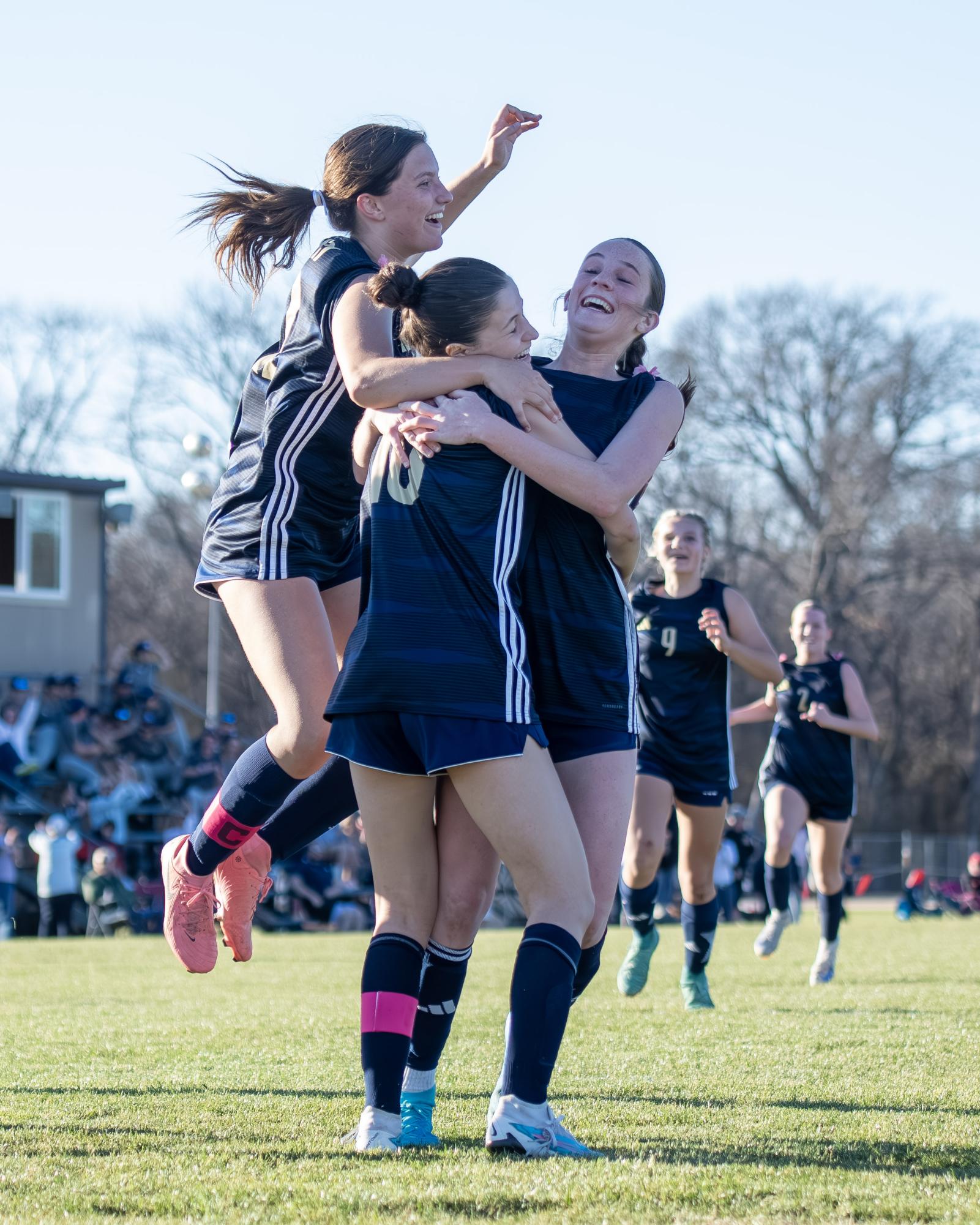 The Varsity Girls Soccer Team Advances to State