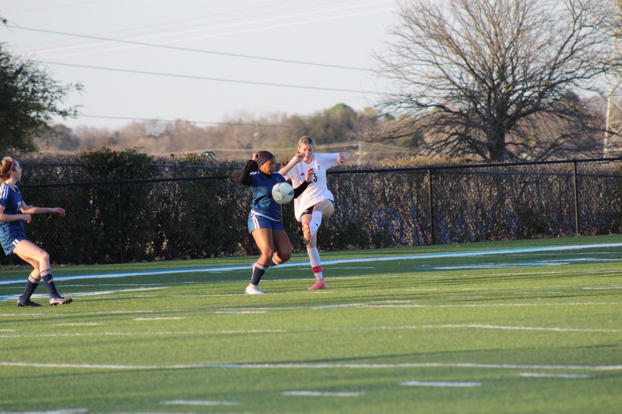 Lady Mustangs Soccer Wins Against Dallas Christian For The District Title