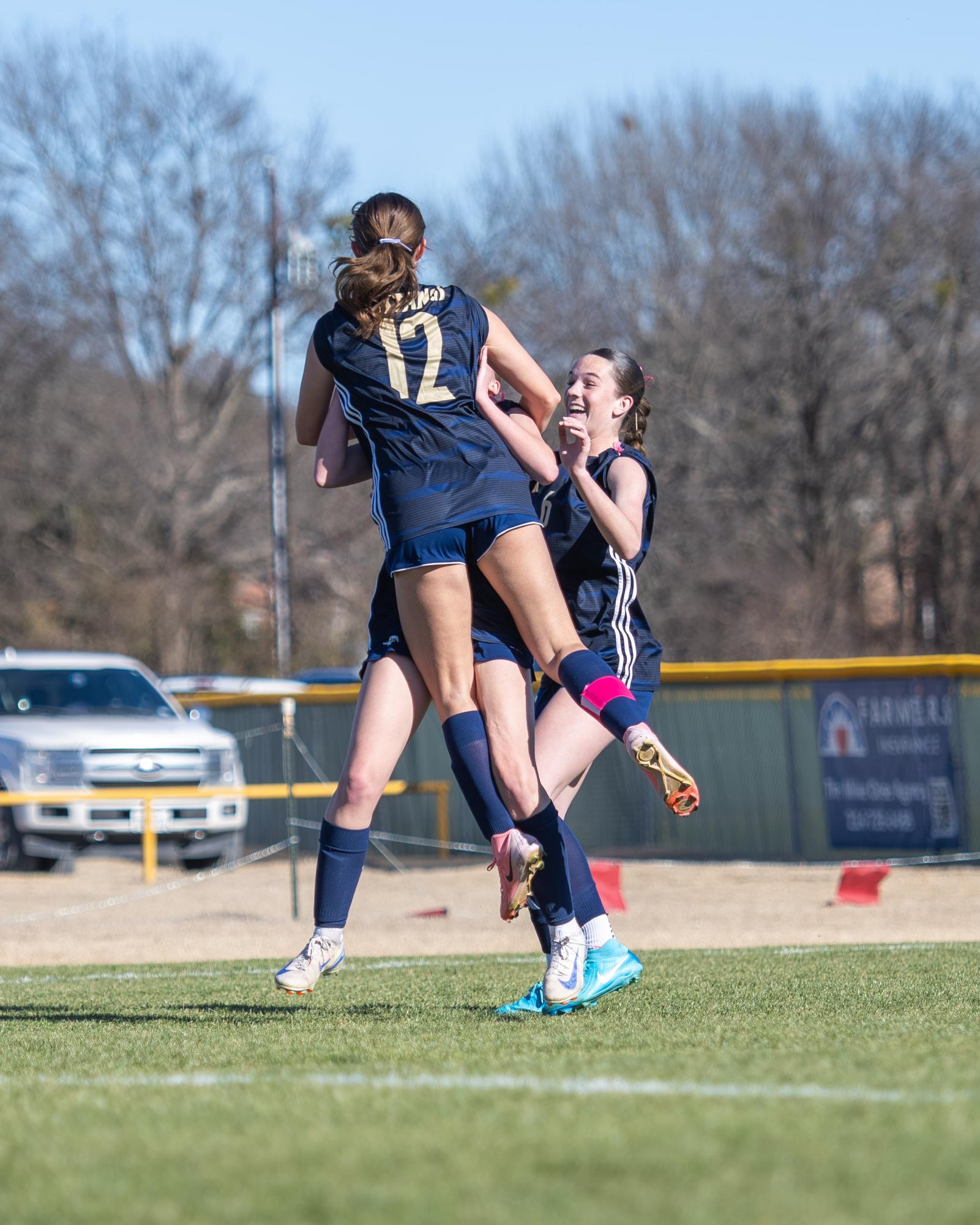 The Varsity Girls Soccer Team Advances to State