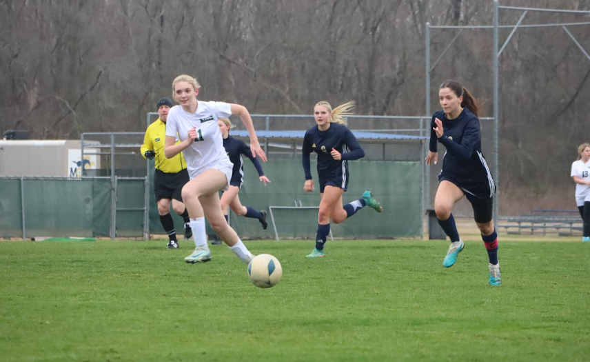 Lady Mustangs soccer Wins Big Against TK Gorman