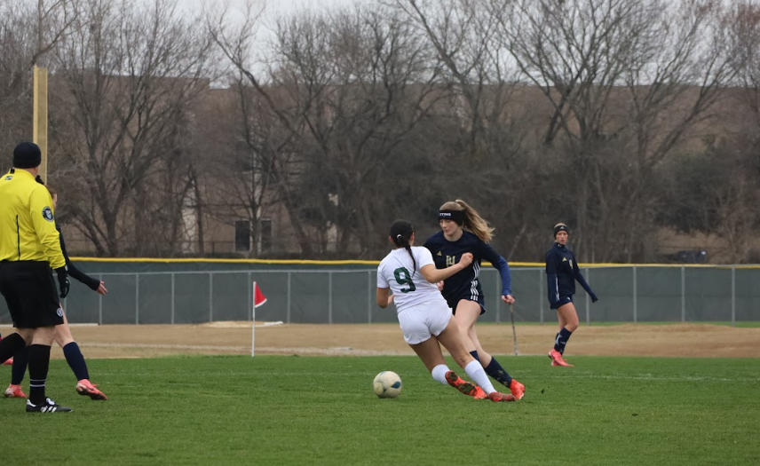 Lady Mustangs soccer Wins Big Against TK Gorman