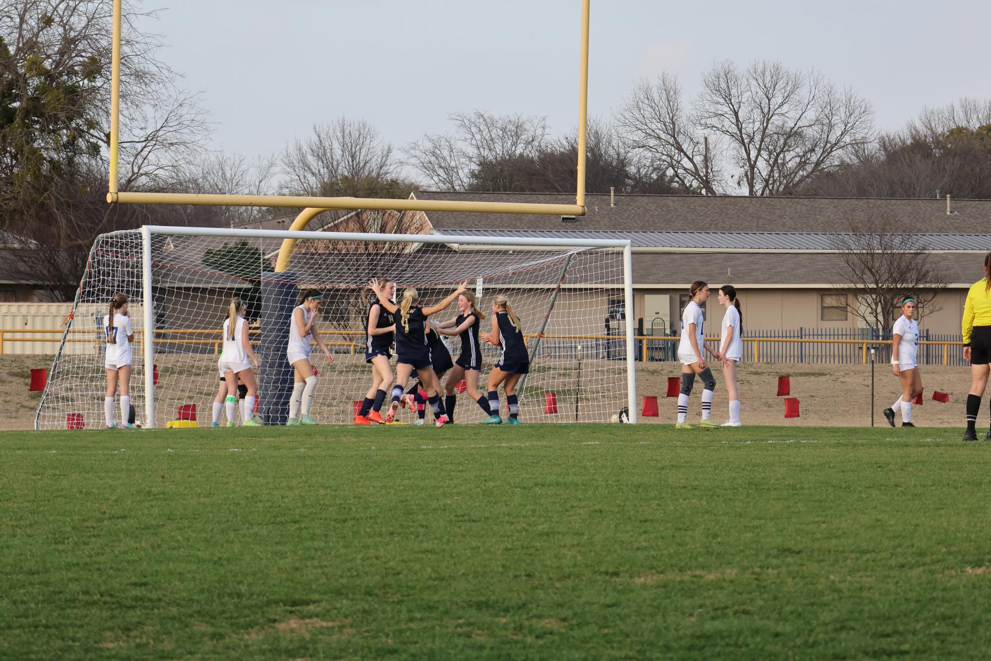 Mustangs Girls' Soccer Beats Lakehill in Overtime