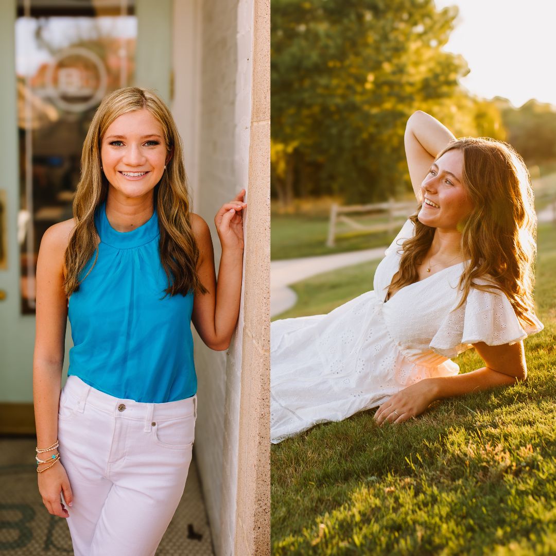 Seniors Leslee Buchanan(Left) and Ella Van Voorst(Right).