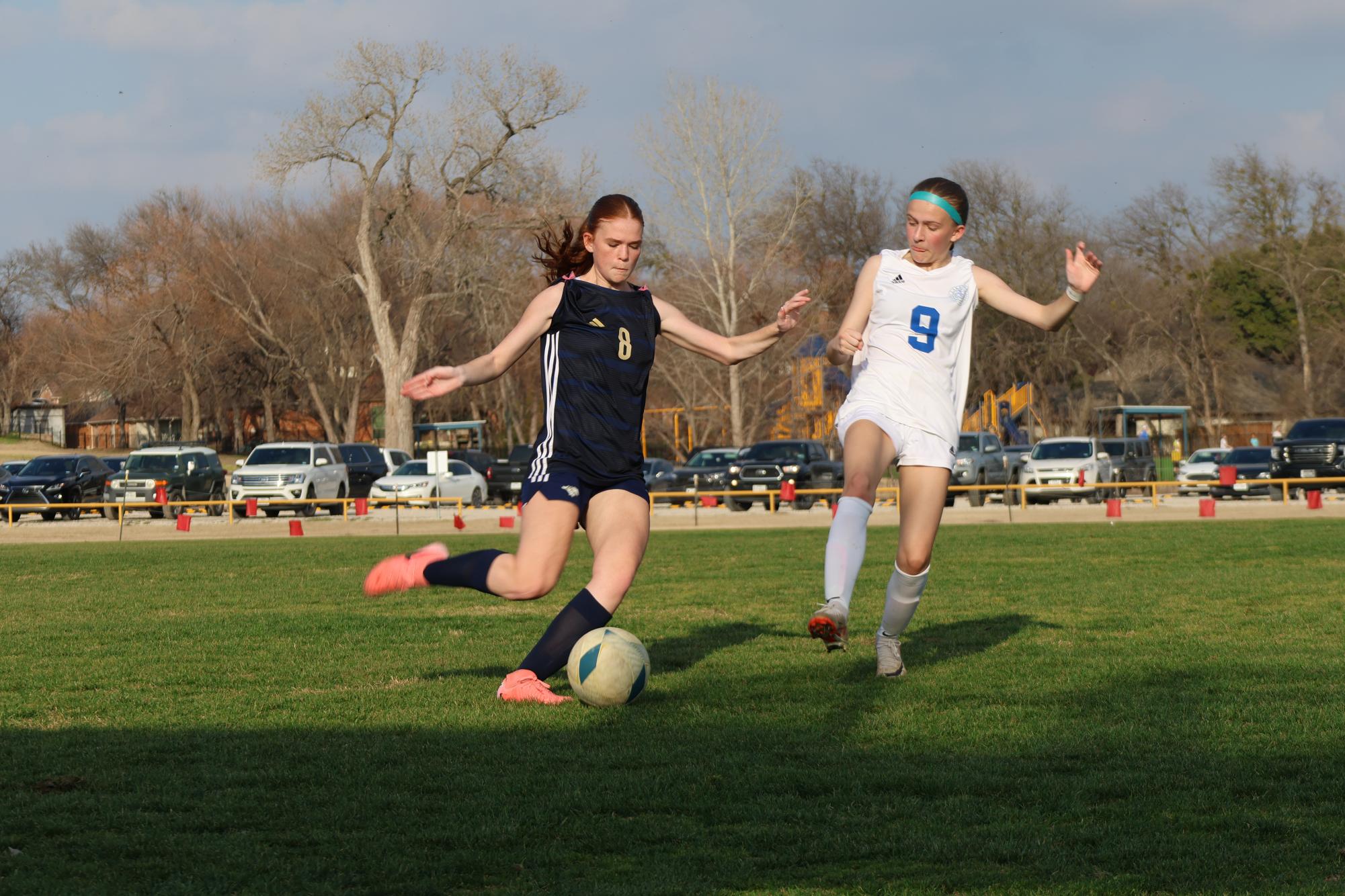 Mustangs Girls' Soccer Beats Lakehill in Overtime