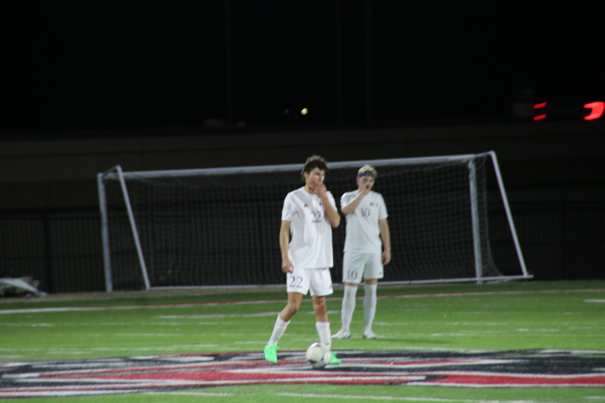 Varsity Men's Soccer Had Their First Lose in District